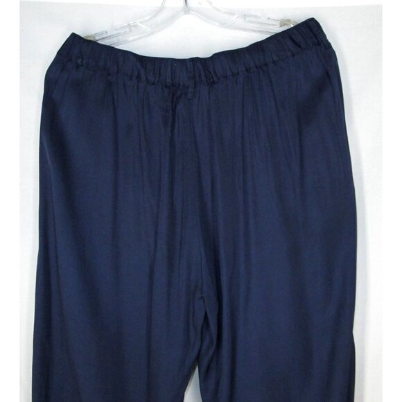 Pistola LA Eleanor Blue Pull On Business Casual Trouser Pants Womens Large 12-14 - Picture 8 of 10